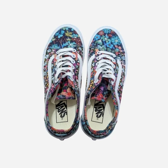 NWOT New VANS x Liberty London Fabrics Old Skool Tapered Sneakers shoes skate - Picture 6 of 8